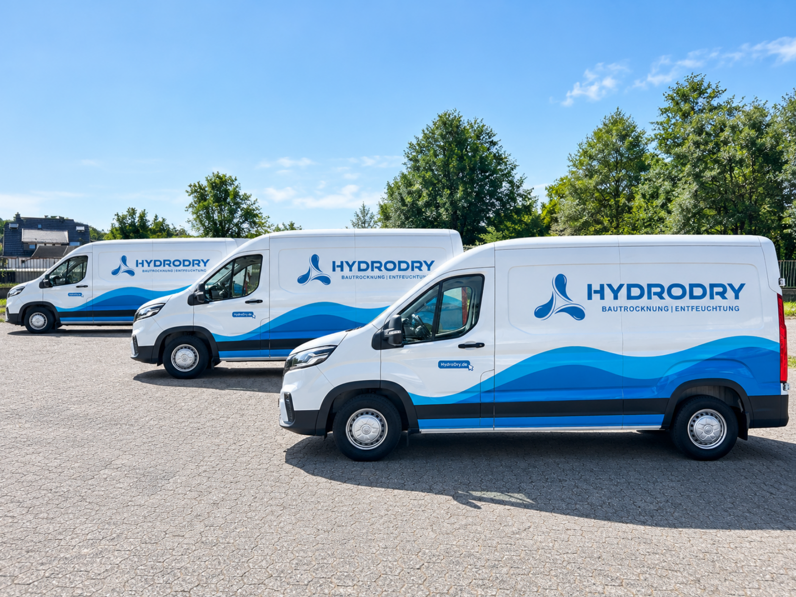 HydroDry Fahrzeuge